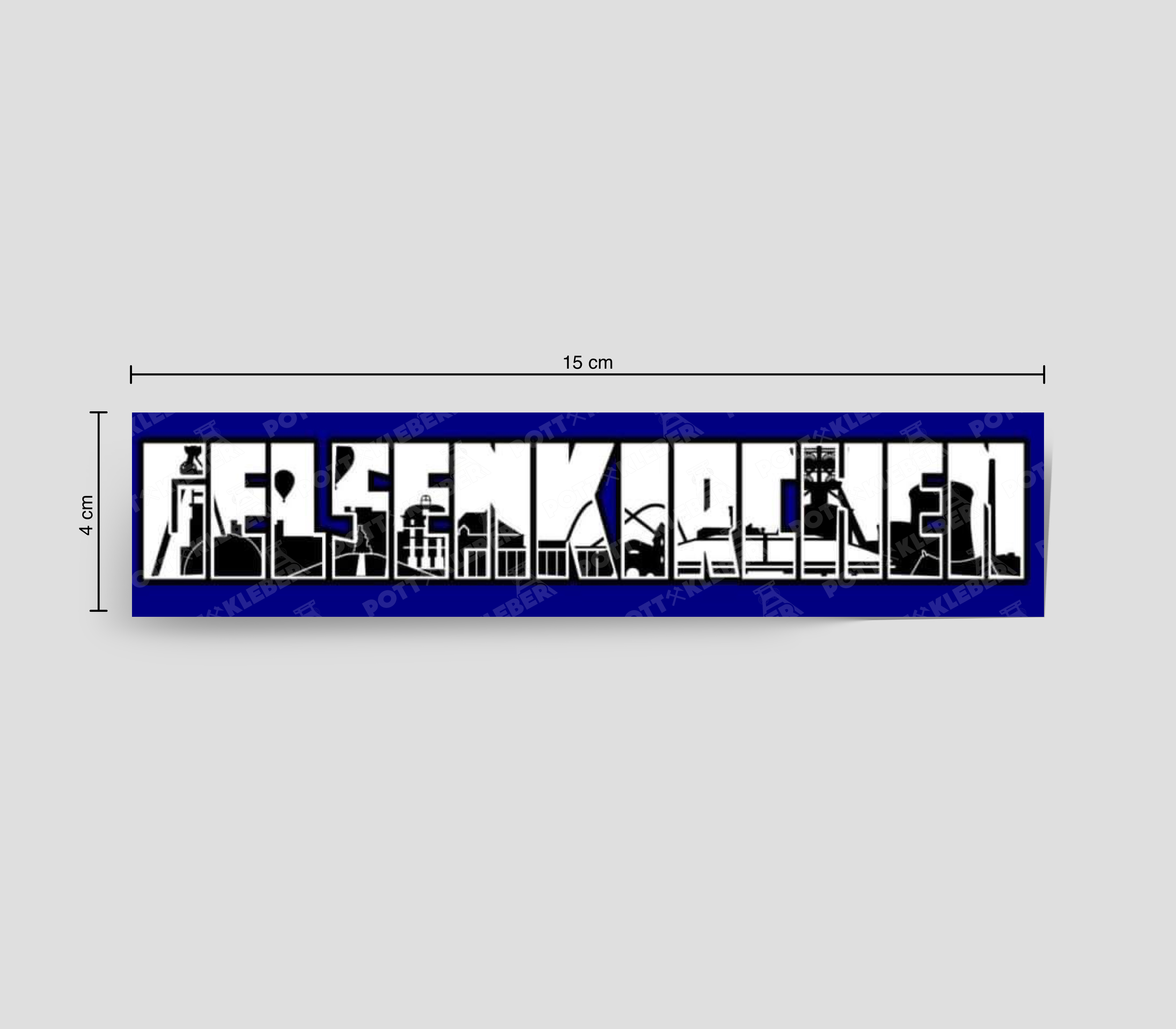 Gelsenkirchen Skyline Schrift | Nr.68