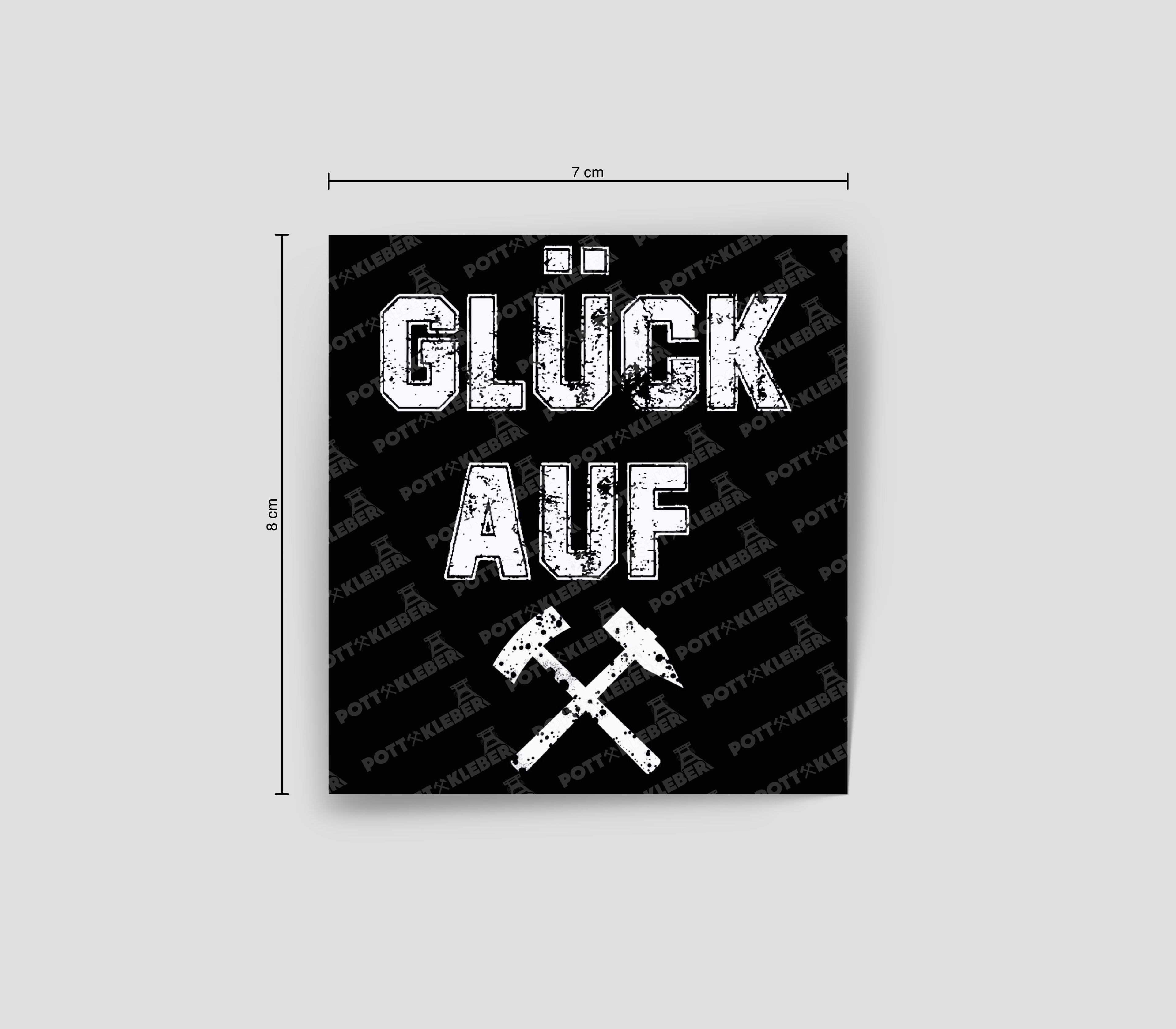 Glück Auf Schwarz & Weiß Schlägel & Eisen | Nr.72
