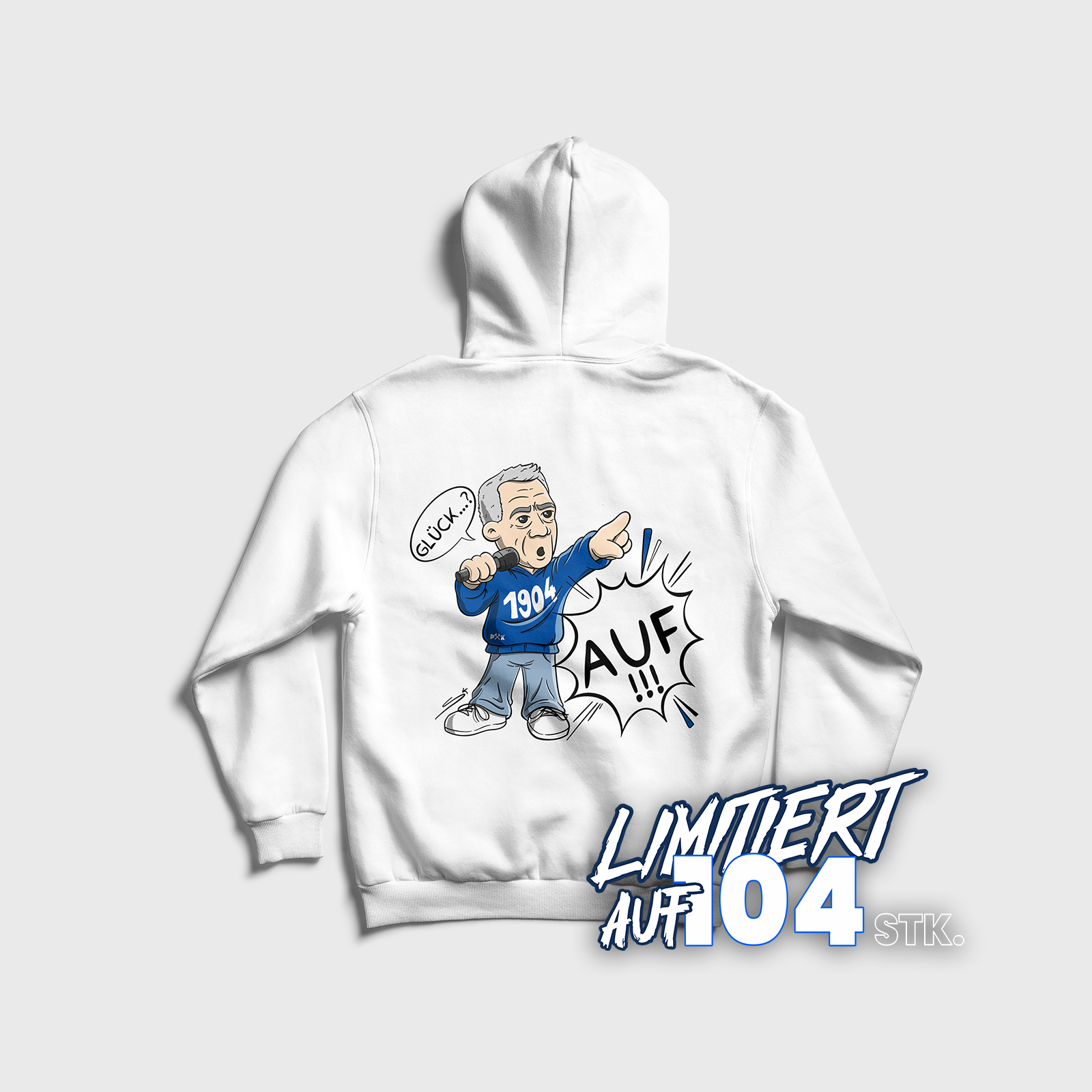 Quatscher X Pott-Kleber Hoodie/Pullover LIMITIERT AUF 104 EXEMPLARE