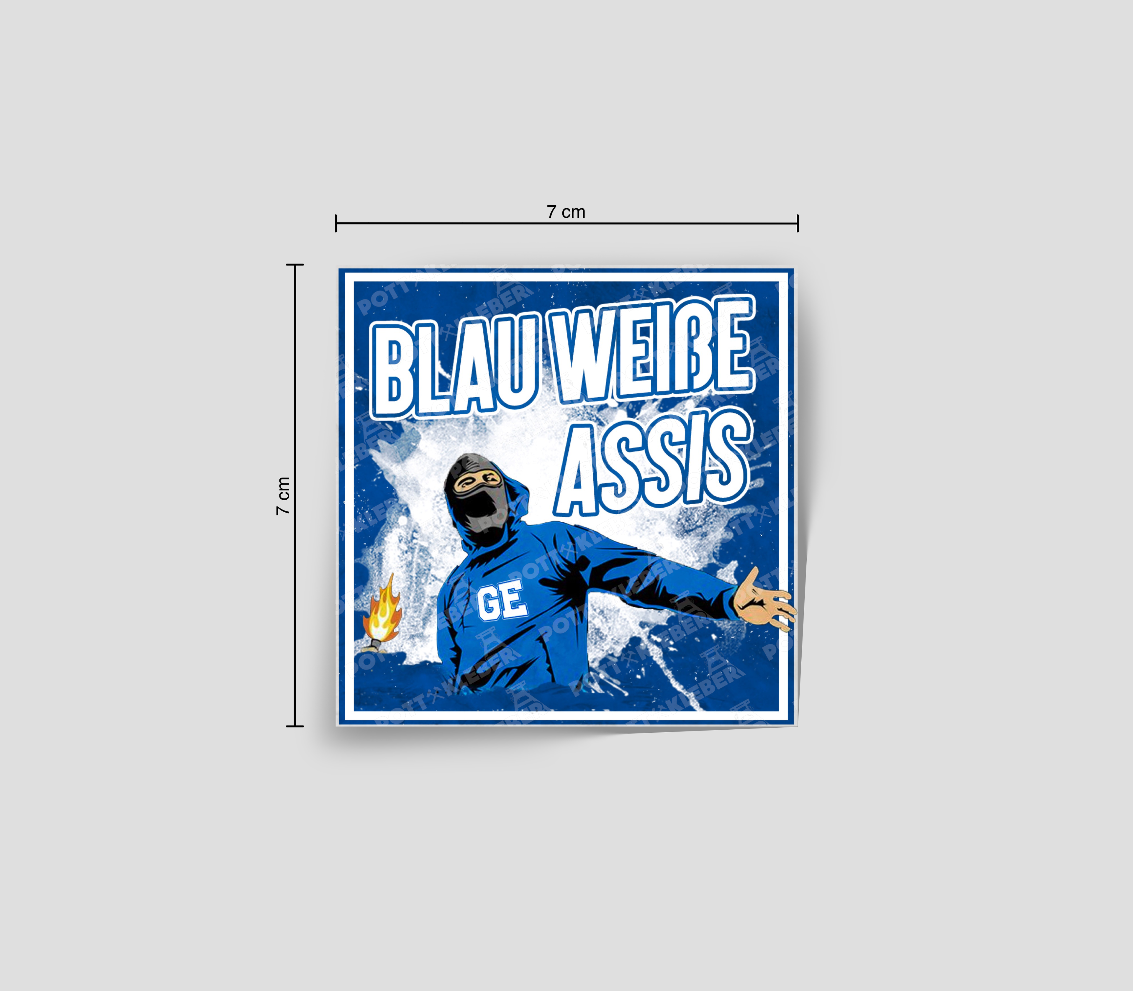 Nr.83 ,,Blau weiße Assis''