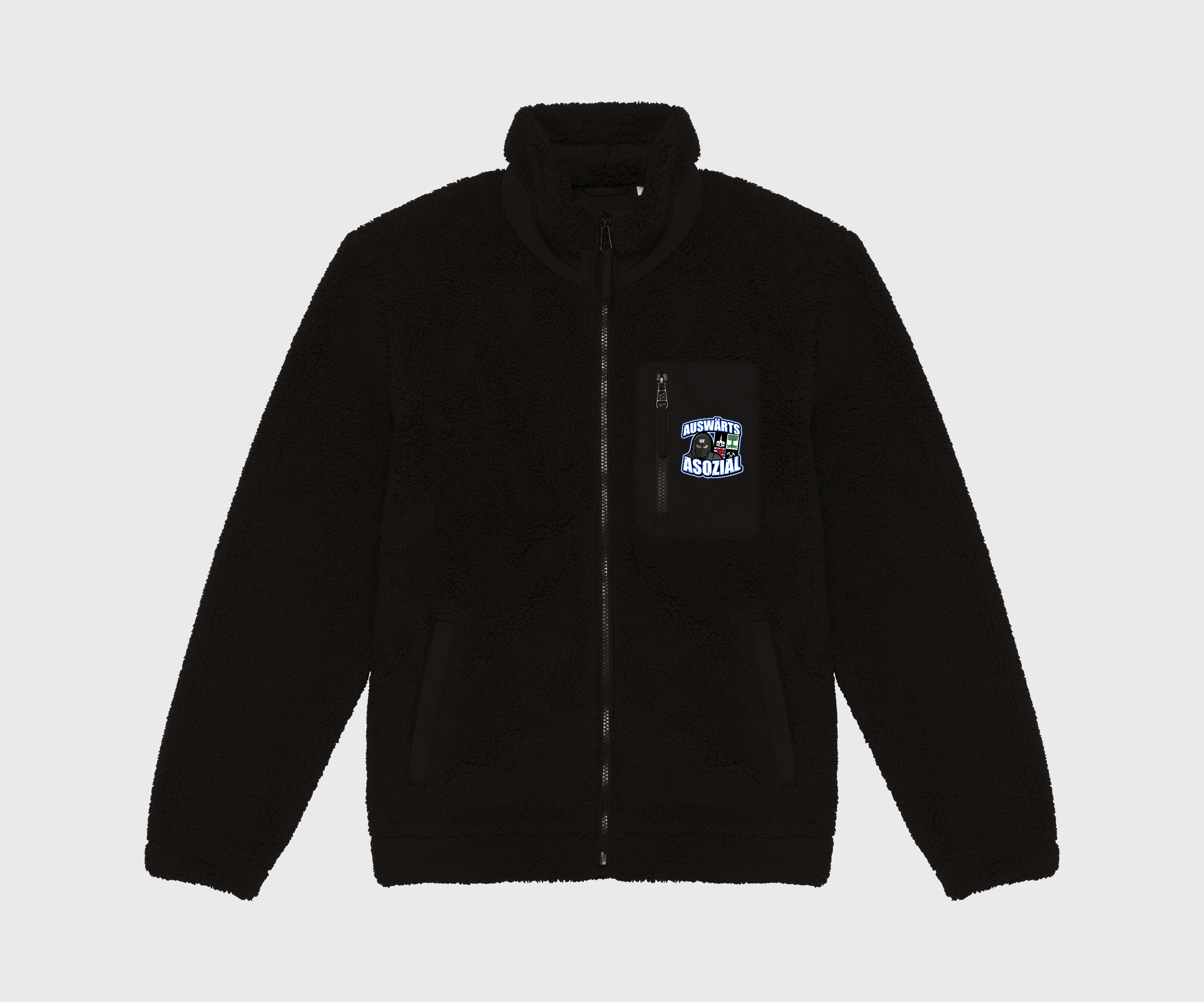 Auswärts Asozial - Sharper Teddy Jacke