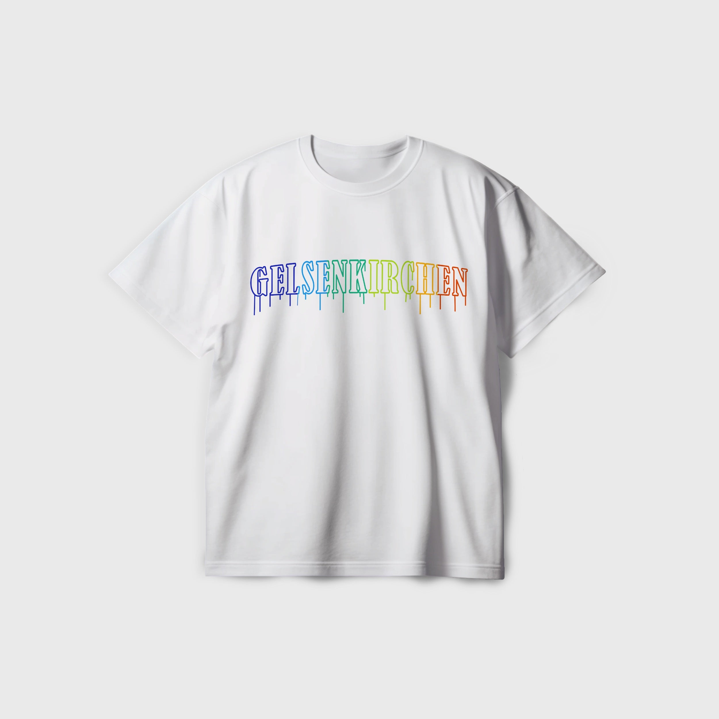 Gelsenkirchen Rainbow - Oversize T-Shirt