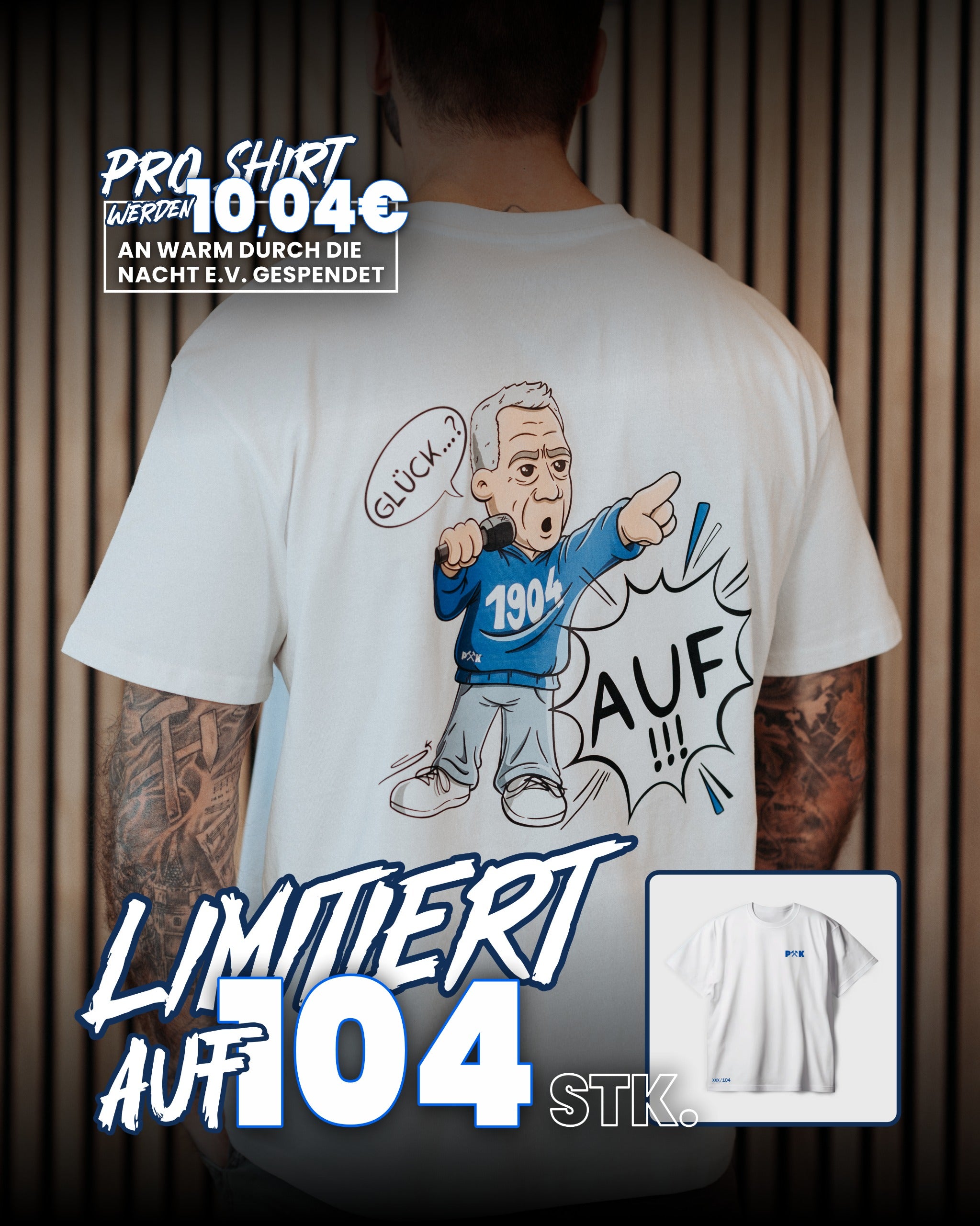 Quatscher X Pott-Kleber LIMITIERT AUF 104 EXEMPLARE