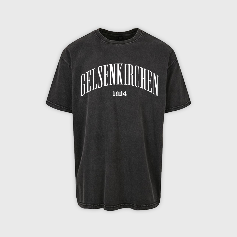 Gelsenkirchen 1904 T-Shirt ,,Vintage'' Kollektion Oversize