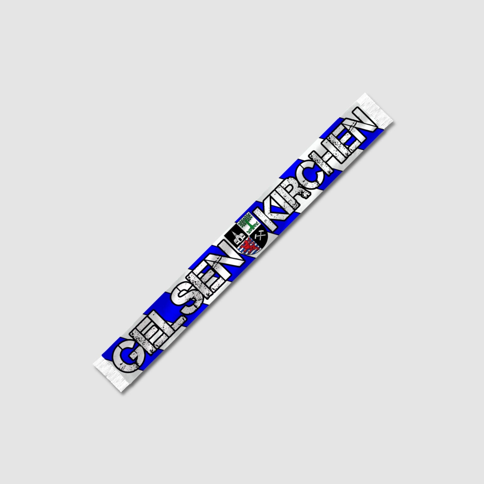 Gelsenkirchen gestreift Seidenschal