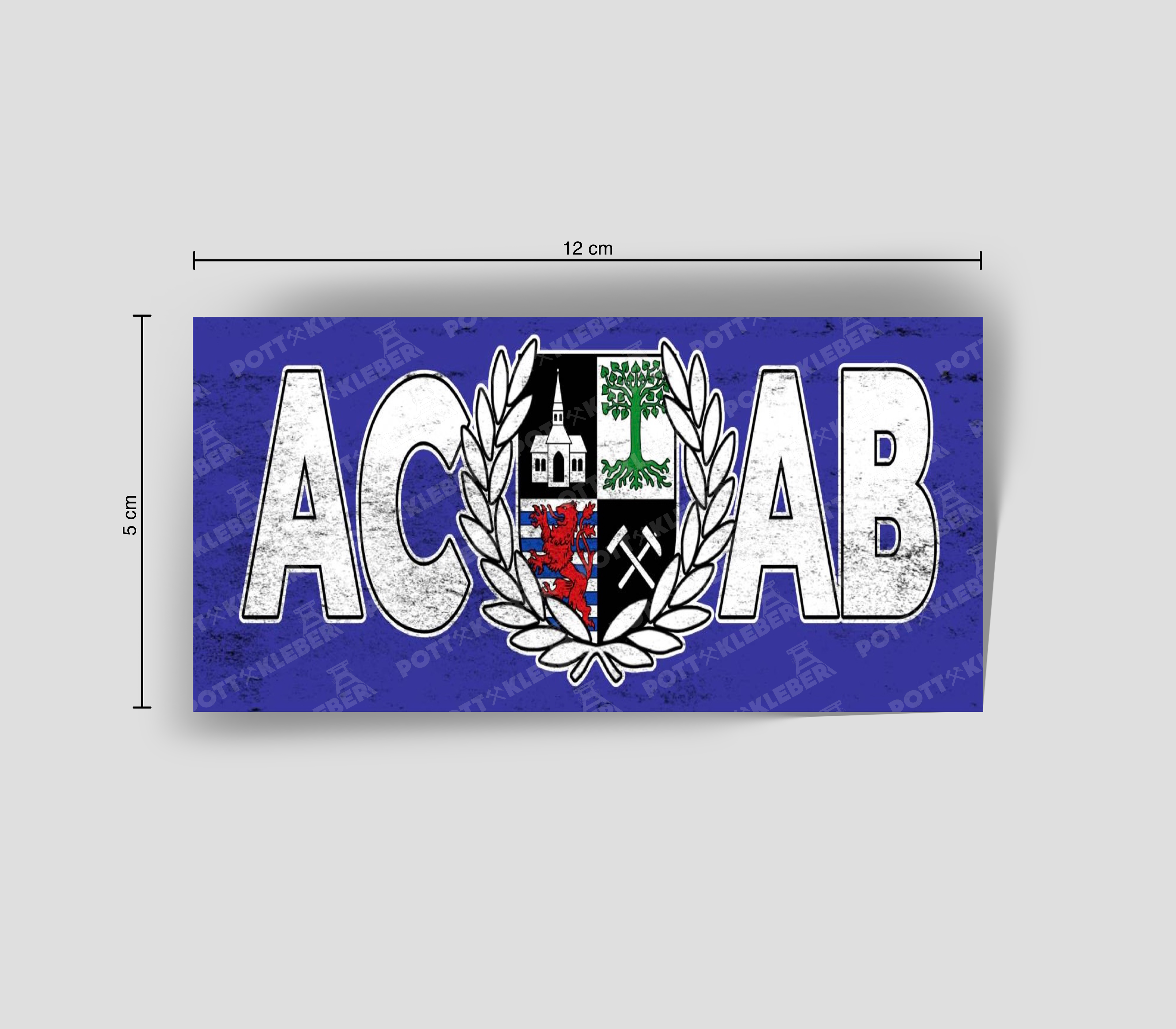 A C A B Blau, Kranz, GE Wappen | Nr.96