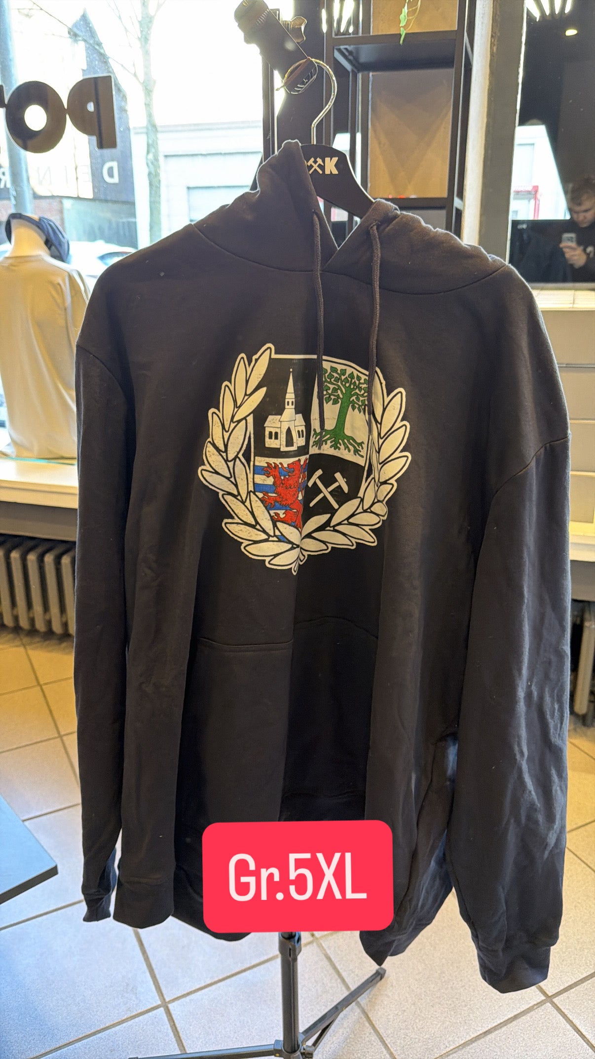 GE Kranz Hoodie Sonderpreis Gr.5XL
