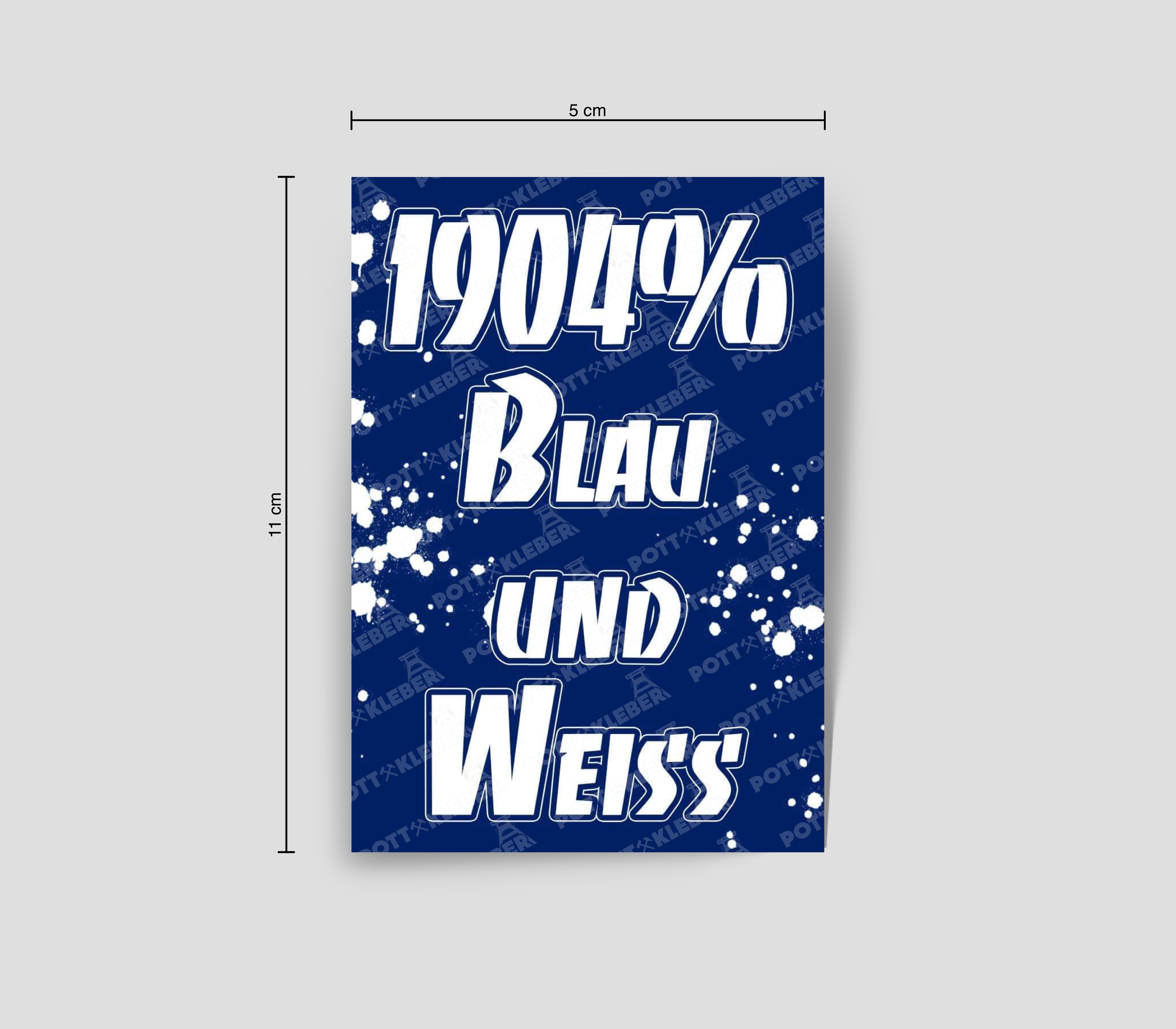 Nr.90: 1904% Blau und Weiss