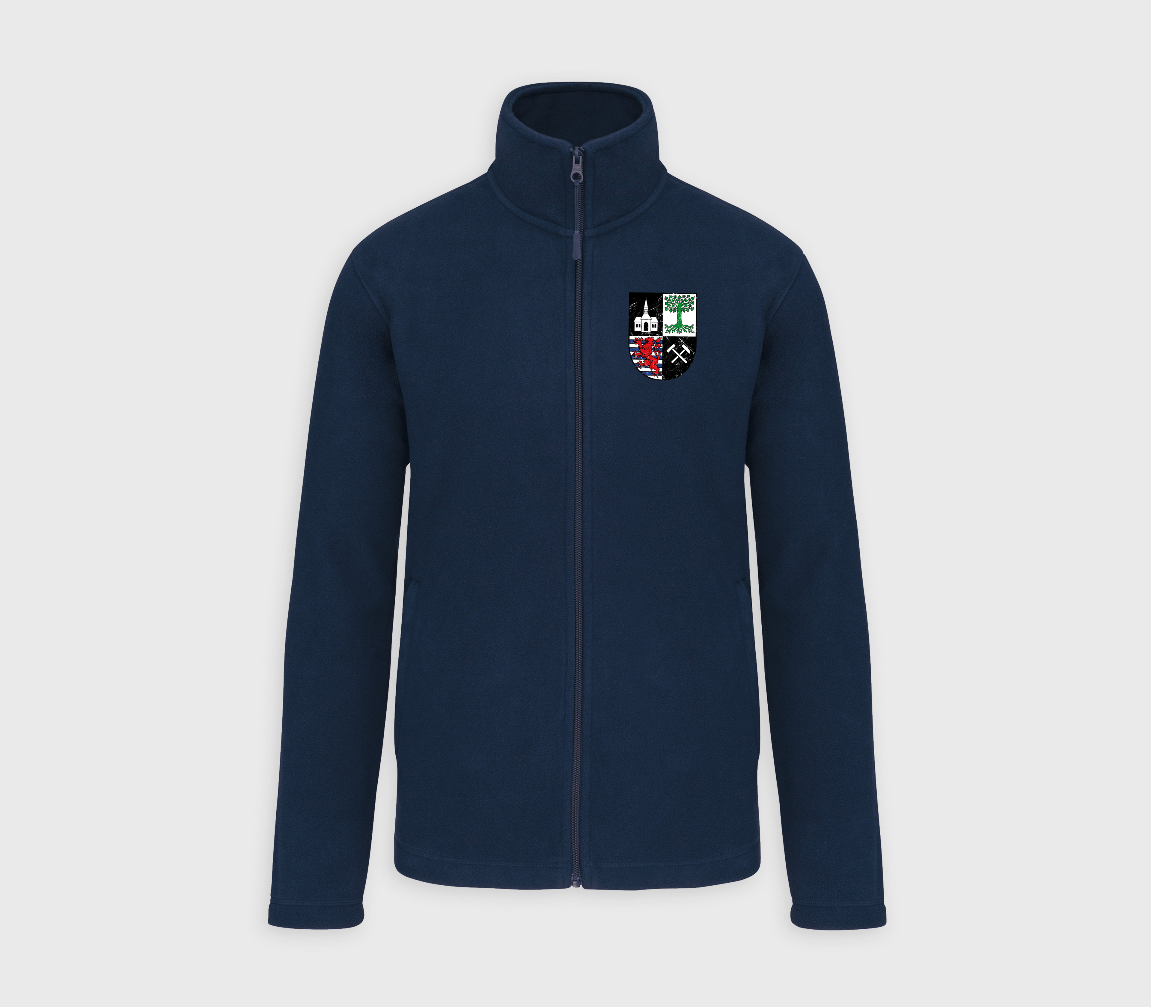 GE Wappen Bunt - Fleece Jacke