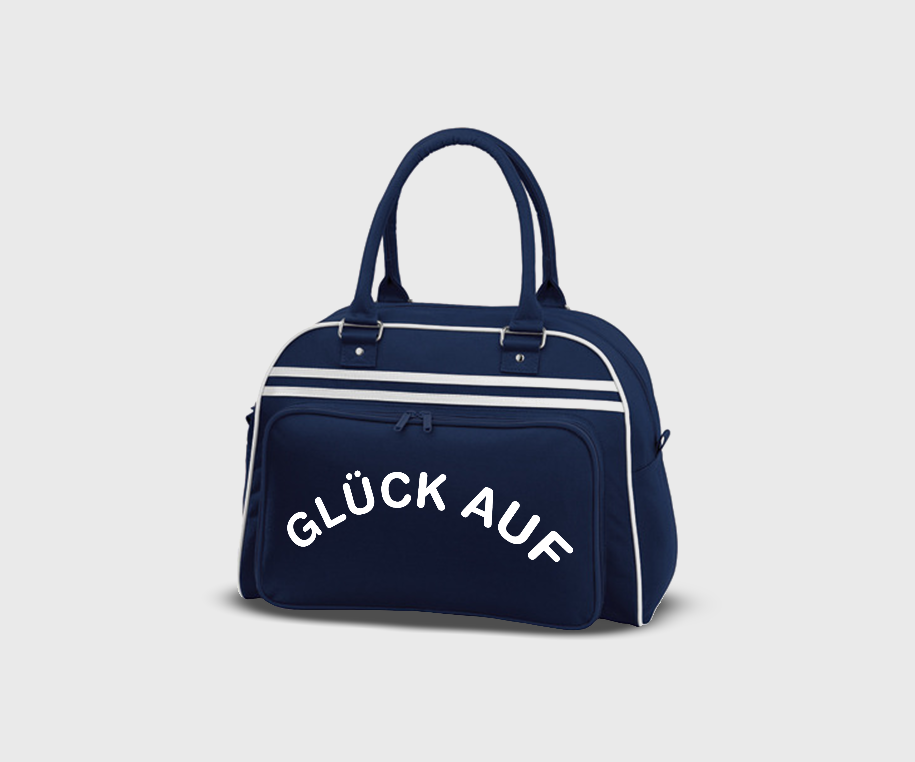 Retro ,,Glück Auf'' Tasche Sporttasche