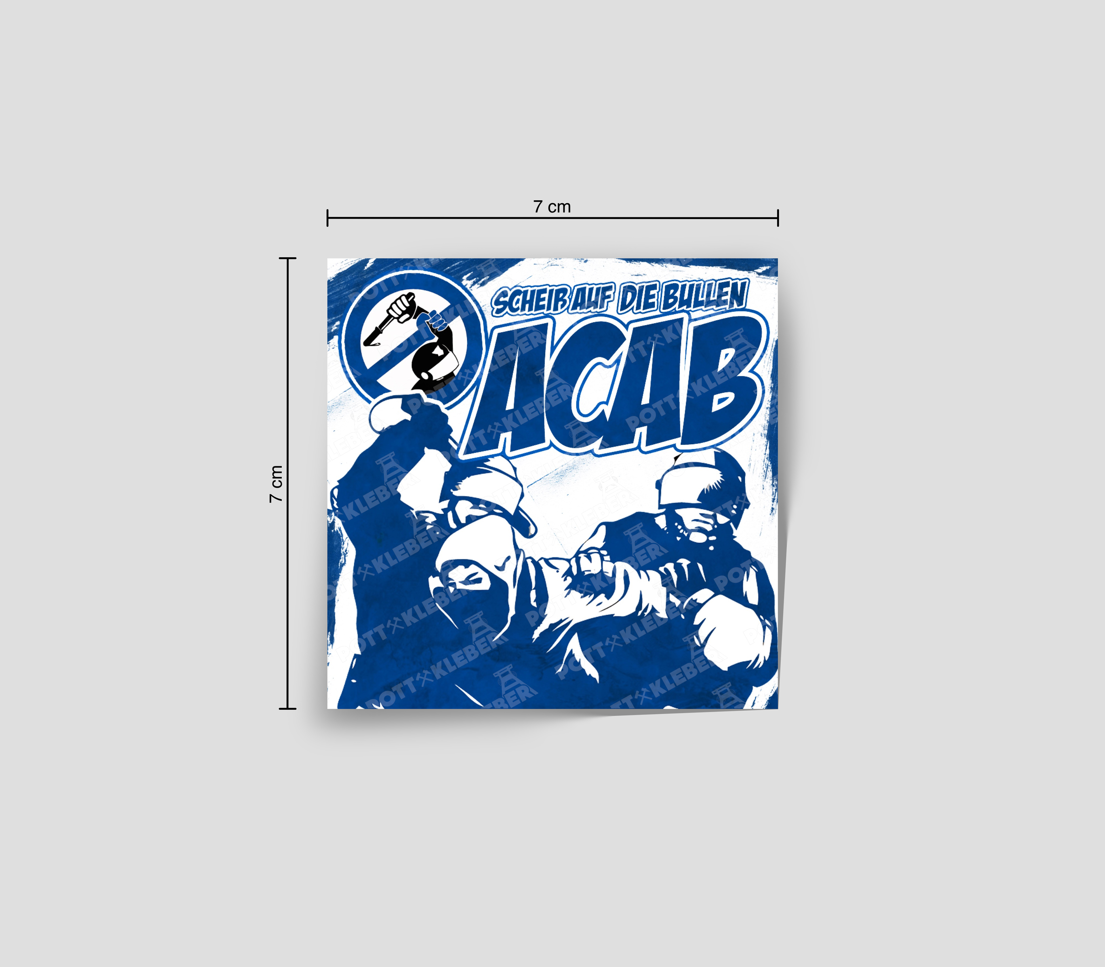 ACAB in Blau & Weiss | Nr.103