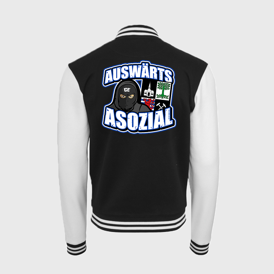 College Jacke - Auswärts Asozial