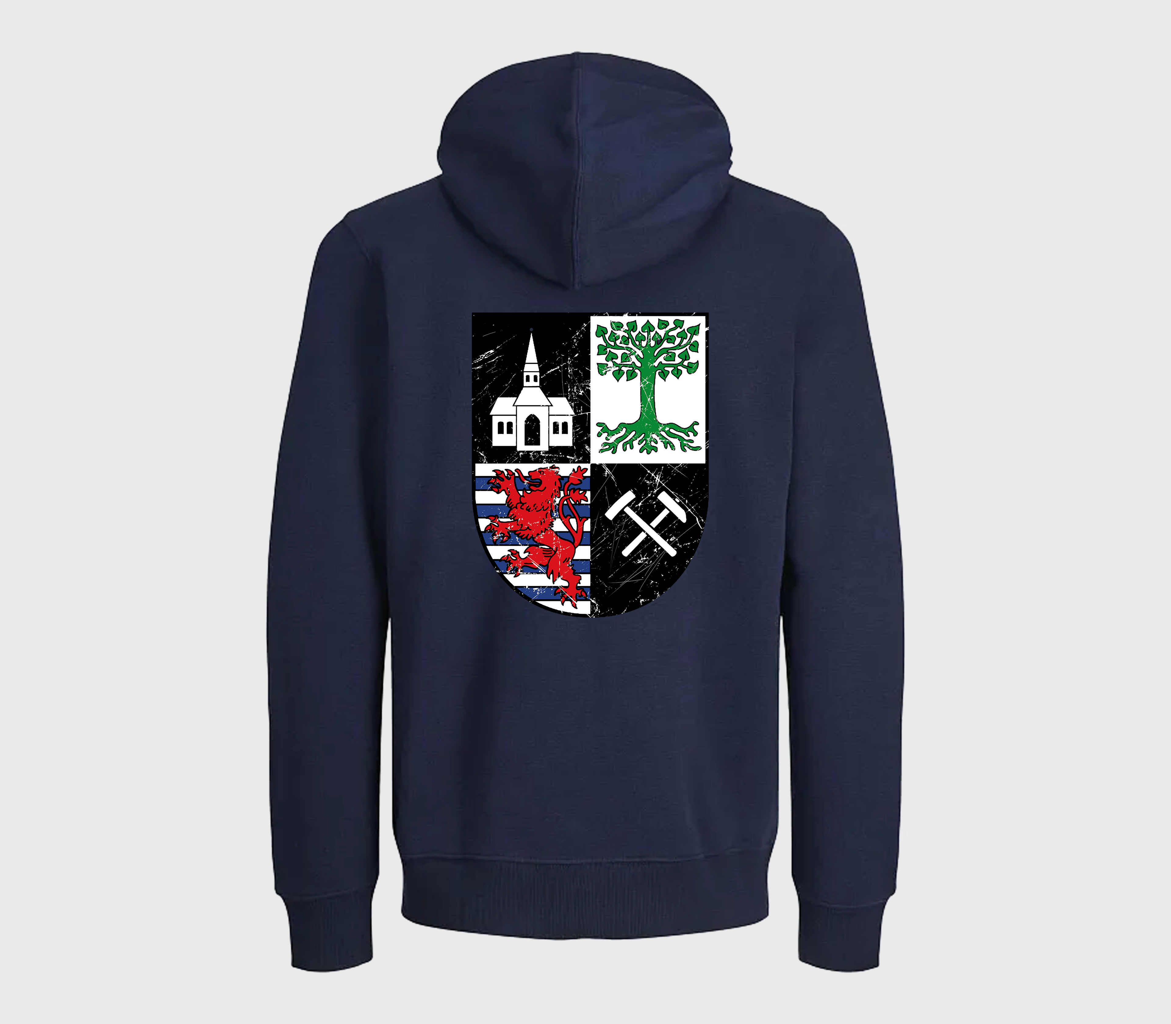 GE Wappen Bunt -   Zip Sweatshirt Jacke